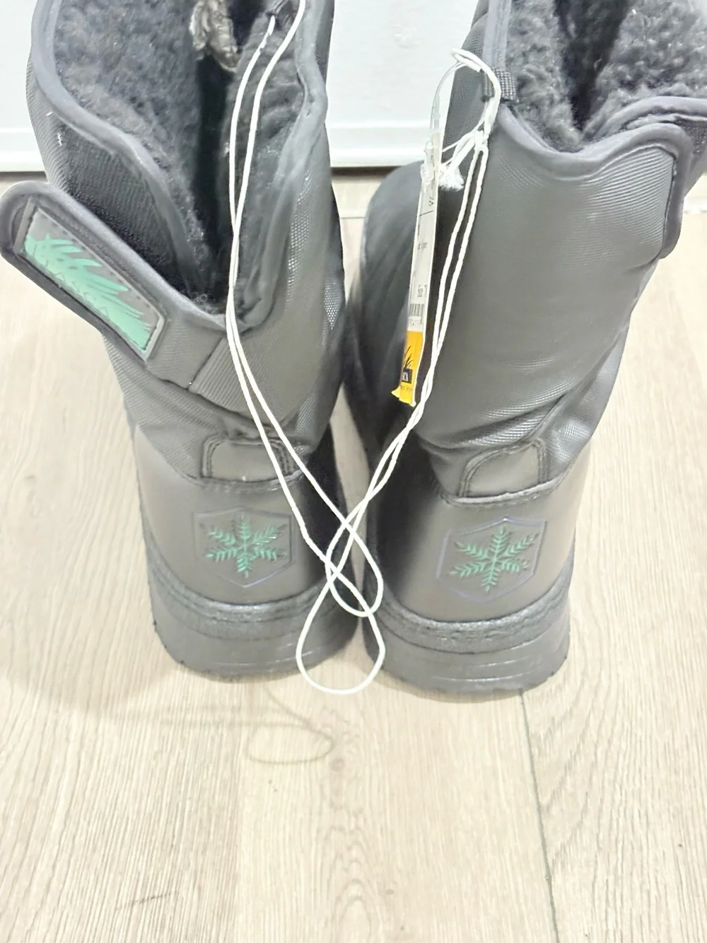 Itasca Black Men's Insulated Rain & Snow Boots